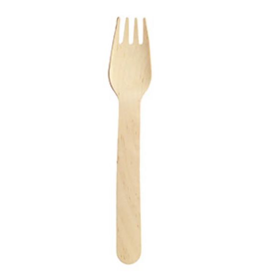 Picture of Case Wooden Forks 160mm 100s x10